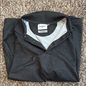 Goodfellow & Co Black Polo Shirt with Collar